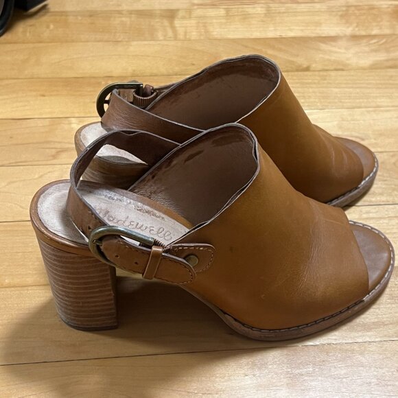 Madewell The Riley Convertible Slingback Mule, Size 6.5 - Picture 4 of 12